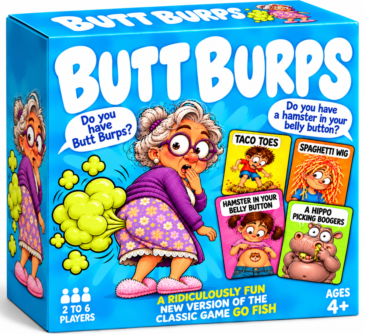 Butt Burps - Party Game